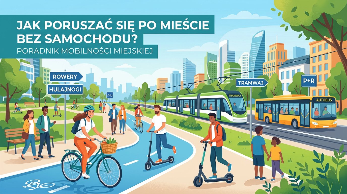 Jak poruszać się po mieście bez samochodu?